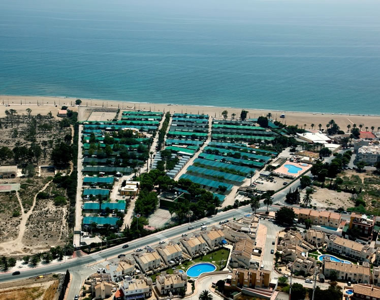Camping playa Mazarron Murcia