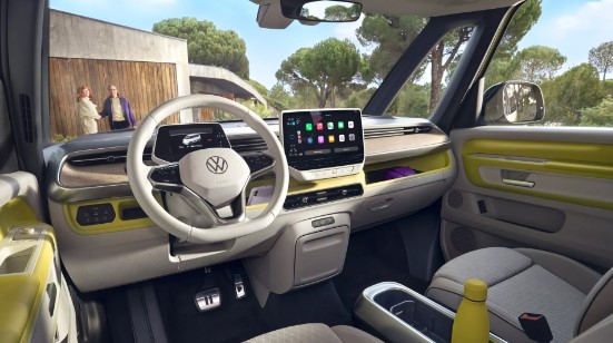 Interior Fugoneta eléctrica Volkswagen ID Buzz