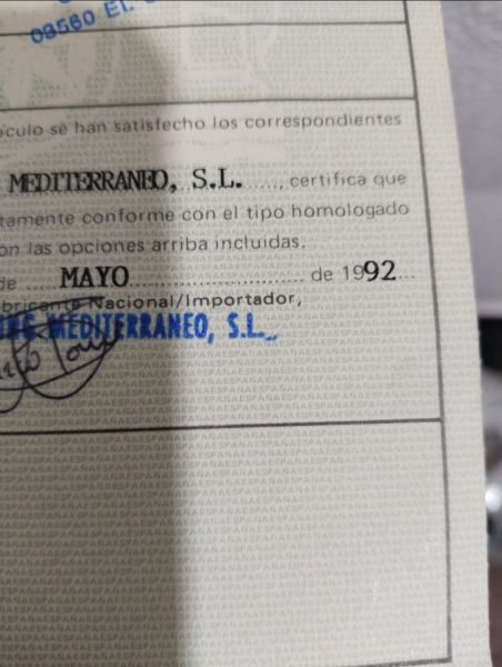 En venta Bürstner Club  Blanco 1992 Murcia foto 9