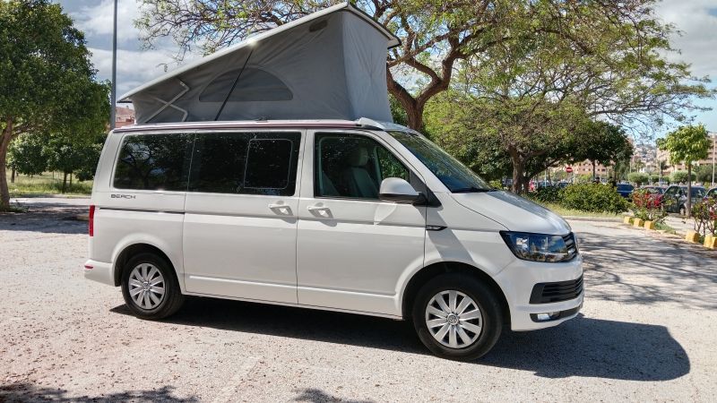 En venta Volkswagen California beach Blanco 2017 Málaga foto 5