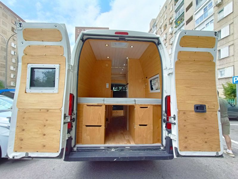 En venta Peugot BOXER L4 Blanco 2019 Madrid foto 3