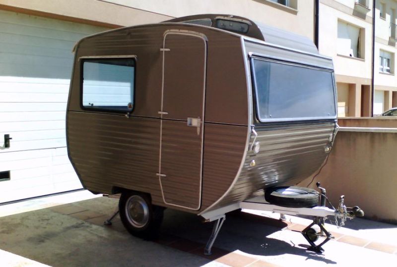 En venta Carado Caravana Catusa Gris 1975 Girona foto 4