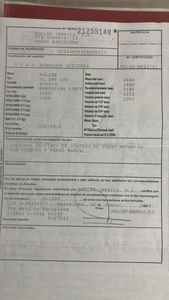 En venta Roller Team Portofino Blanco 2000 Zaragoza foto 2