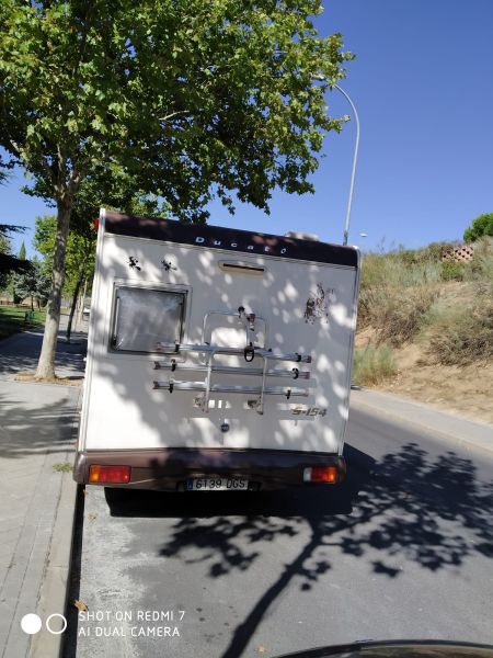 En venta Fiat fiat ducato s54 2.8 128cv (ampliado a 150cv) Blanco 2005 Madrid foto 3