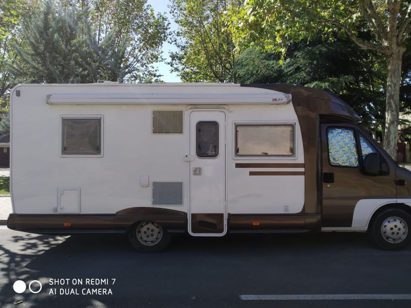 En venta Fiat fiat ducato s54 2.8 128cv (ampliado a 150cv) Blanco 2005 Madrid foto 4