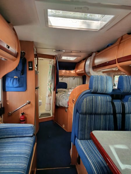 En venta Fiat fiat ducato s54 2.8 128cv (ampliado a 150cv) Blanco 2005 Madrid foto 9