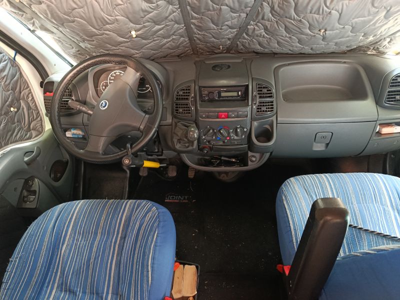 En venta Fiat fiat ducato s54 2.8 128cv (ampliado a 150cv) Blanco 2005 Madrid foto 12