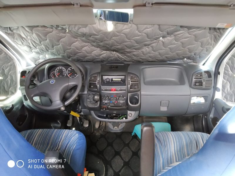 En venta Fiat fiat ducato s54 2.8 128cv (ampliado a 150cv) Blanco 2005 Madrid foto 14