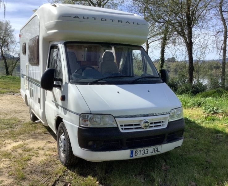 En venta Fiat AUTOTRAIL Blanco 2005 Pontevedra foto 1