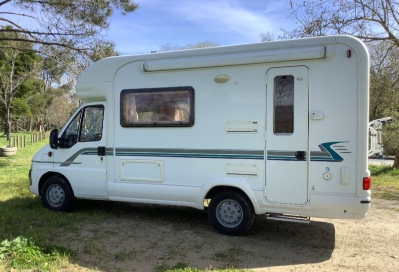 En venta Fiat AUTOTRAIL Blanco 2005 Pontevedra foto 4