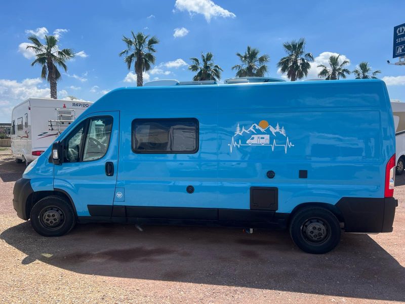 En venta Pössl Fiat Ducato Azul 2010 Murcia foto 2