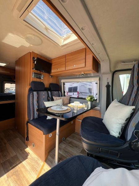 En venta Pössl Fiat Ducato Azul 2010 Murcia foto 5