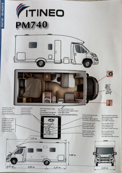 En venta Itineo PM 740 2018 Madrid foto 13