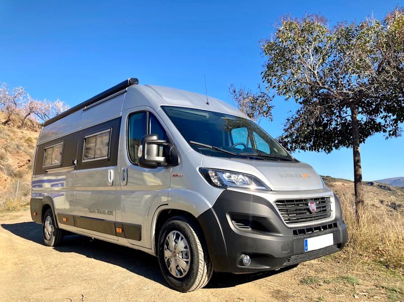 En venta Fiat ducado team travel bunkervan Gris 2021 Granada foto 1