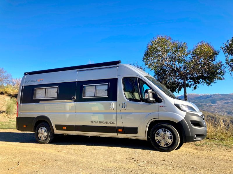 En venta Fiat ducado team travel bunkervan Gris 2021 Granada foto 5