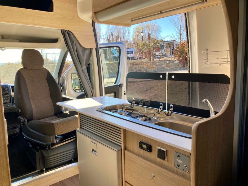 En venta Fiat ducado team travel bunkervan Gris 2021 Granada foto 9