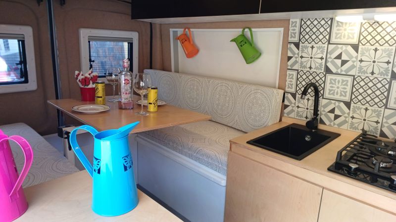 En venta Ford TRANSIT  Blanco 2016 Barcelona foto 4