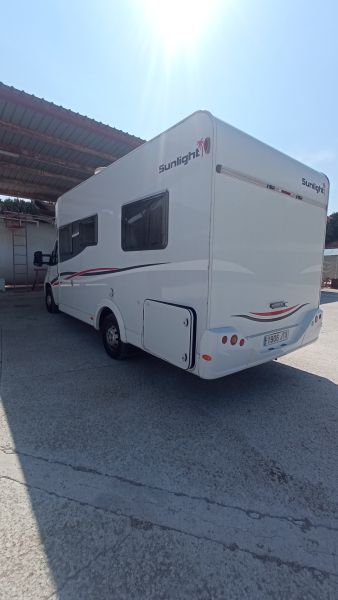 En venta Fiat SUNLIGHT T64 Blanco 2016 Navarra foto 2