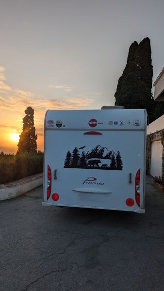 En venta Bürstner Premiou 385 TK Blanco 2012 Granada foto 1
