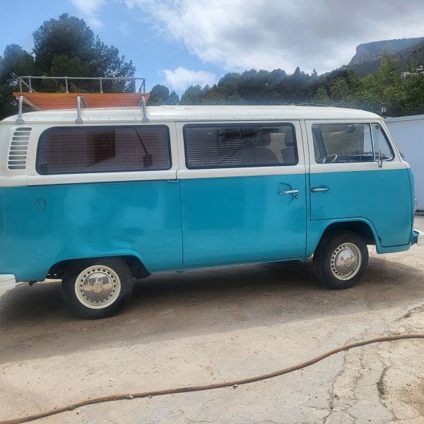 En venta Westfalia T2 bay window 1976 1600 Azul 1976 Alicante foto 3