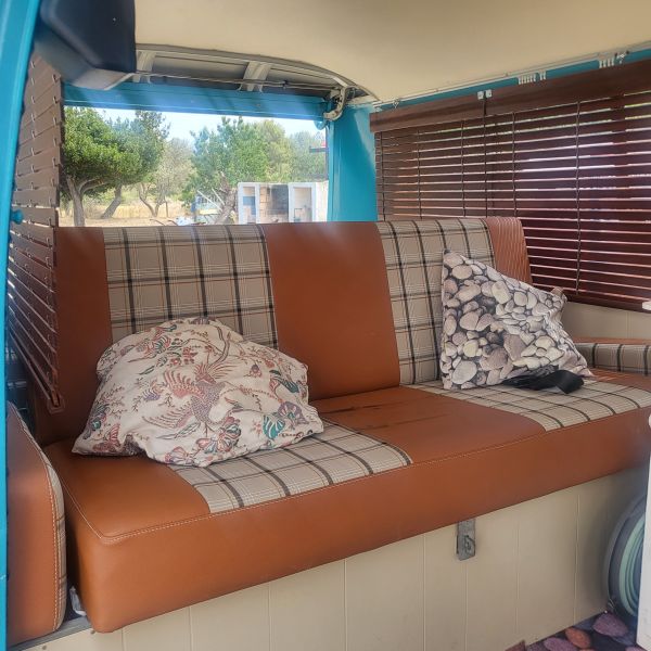 En venta Westfalia T2 bay window 1976 1600 Azul 1976 Alicante foto 9