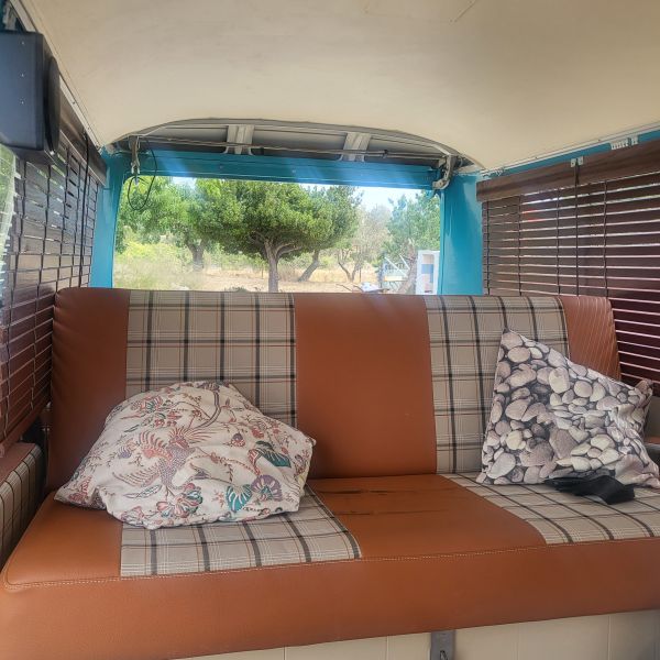 En venta Westfalia T2 bay window 1976 1600 Azul 1976 Alicante foto 10
