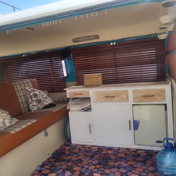 En venta Westfalia T2 bay window 1976 1600 Azul 1976 Alicante foto 11