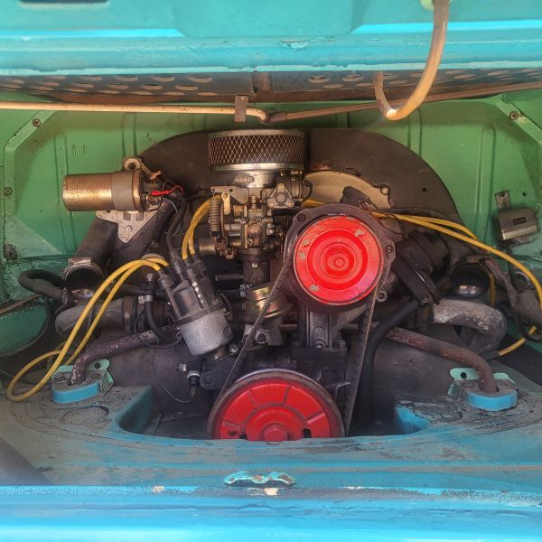 En venta Westfalia T2 bay window 1976 1600 Azul 1976 Alicante foto 12