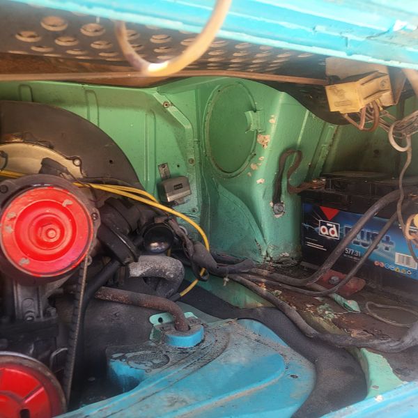 En venta Westfalia T2 bay window 1976 1600 Azul 1976 Alicante foto 13