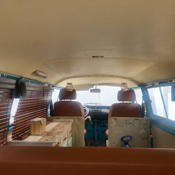 En venta Westfalia T2 bay window 1976 1600 Azul 1976 Alicante foto 17