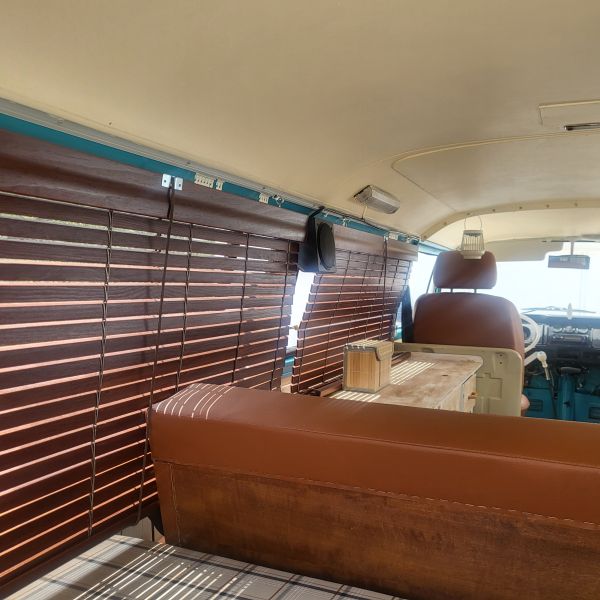En venta Westfalia T2 bay window 1976 1600 Azul 1976 Alicante foto 18