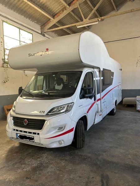 En venta Sunlight A-70 Blanco 2018 Navarra foto 6