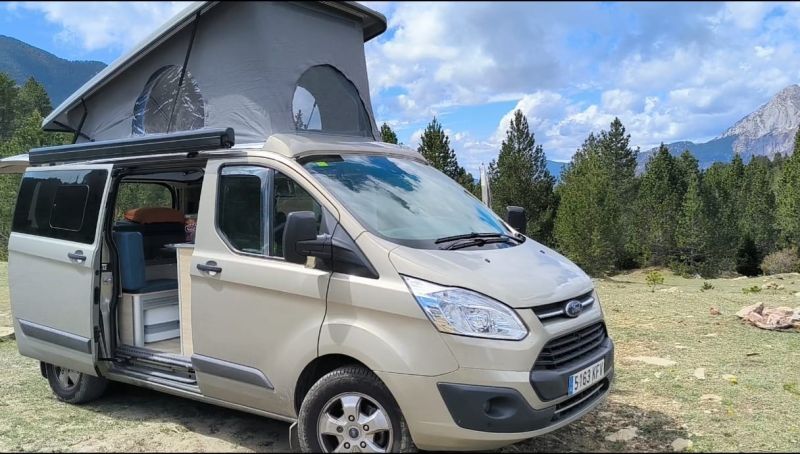 En venta Ford Transit Custom Gris 2017 Barcelona foto 1