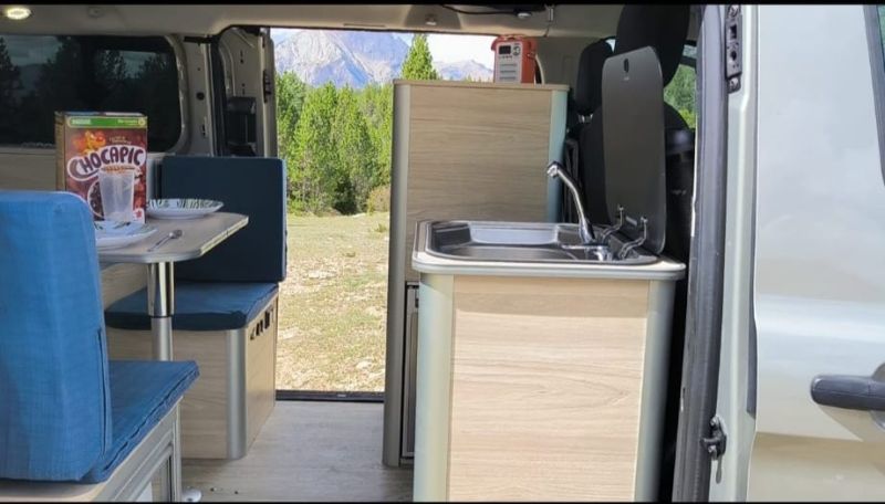 En venta Ford Transit Custom Gris 2017 Barcelona foto 12