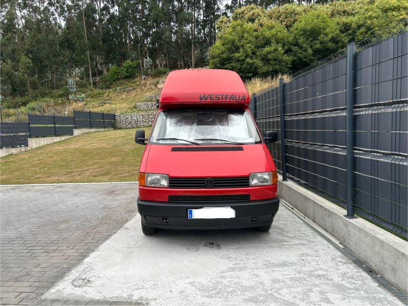 En venta Volkswagen California Exclusive Rojo 1995 A Coruña foto 2