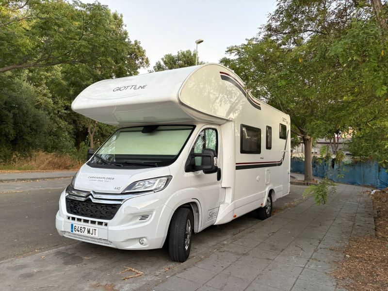En venta Giotti LineGlobecar Siena 440 Blanco 2023 Cádiz foto 3