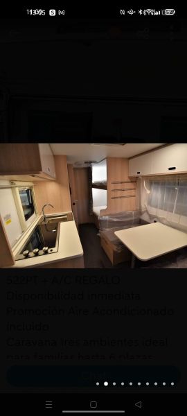 En venta Adria Aviva 522PT Blanco 2021 Girona foto 3