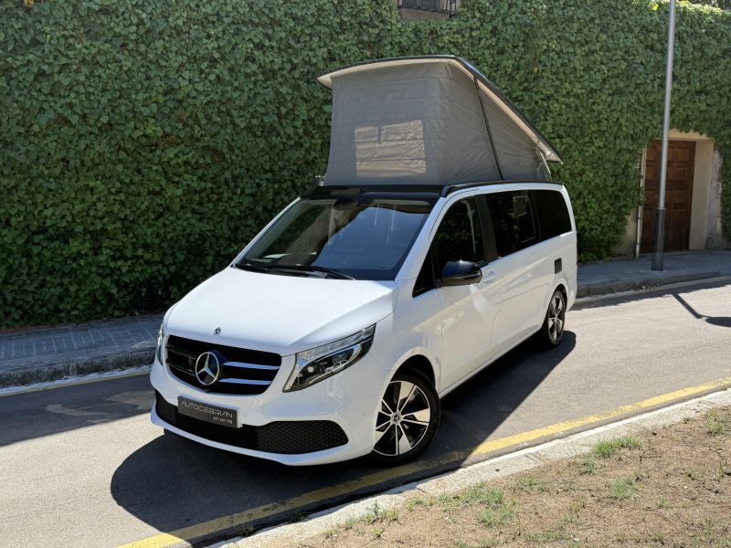 En venta Mercedes-Benz Clase V 250d Marco Polo Blanco 2023 Barcelona foto 1