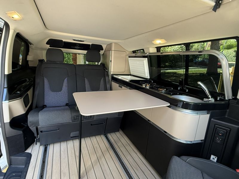 En venta Mercedes-Benz Clase V 250d Marco Polo Blanco 2023 Barcelona foto 16