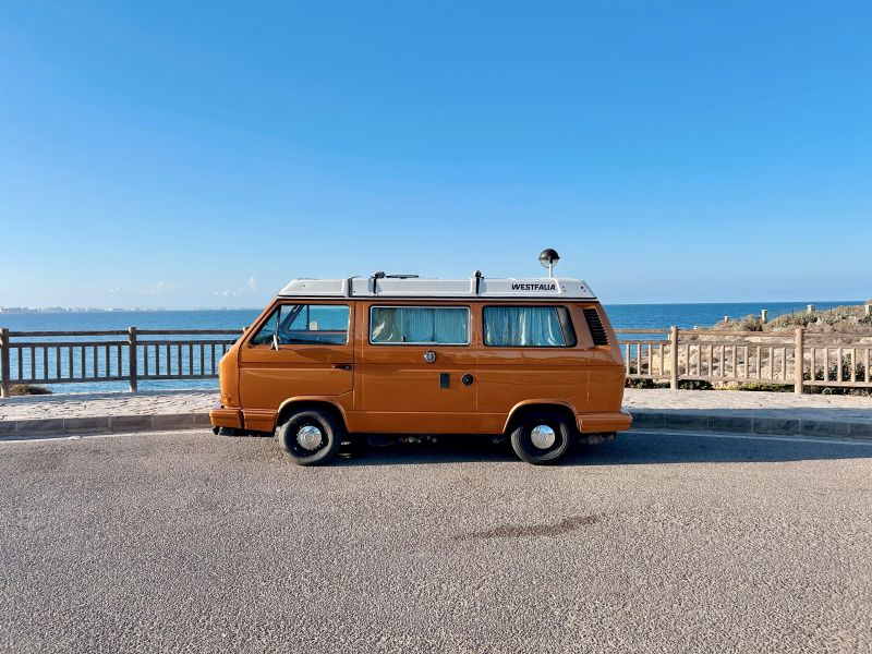 En venta Volkswagen Transporter T3 Naranja 1992 Murcia foto 3