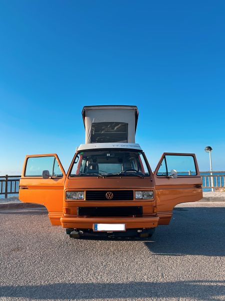 En venta Volkswagen Transporter T3 Naranja 1992 Murcia foto 4