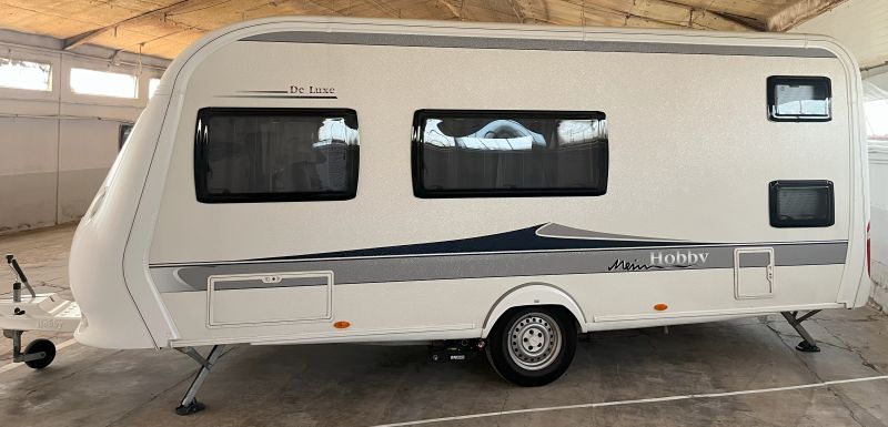 En venta Hobby 490 KMF Luxe Blanco 2014 Madrid foto 4