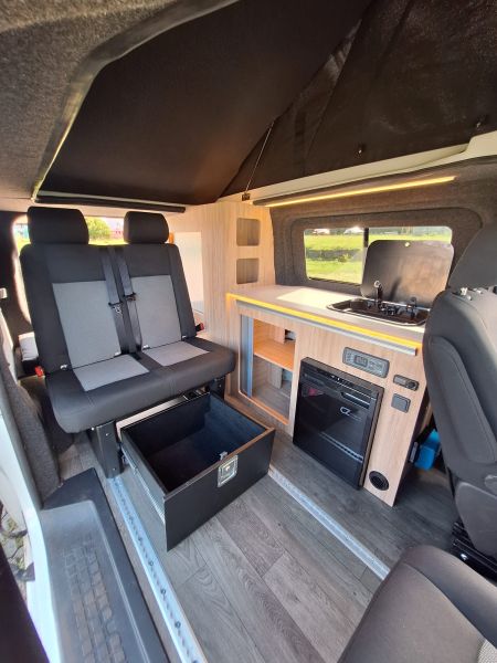 En venta Citroën jumpy camper Blanco 2020 Vizcaya foto 4