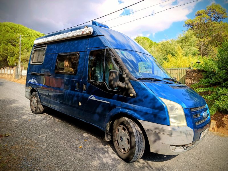 En venta Ford Transit (Dethleffs Pössl) Azul 2007 Córdoba foto 1