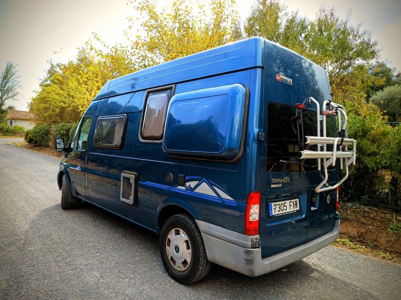 En venta Ford Transit (Dethleffs Pössl) Azul 2007 Córdoba foto 2