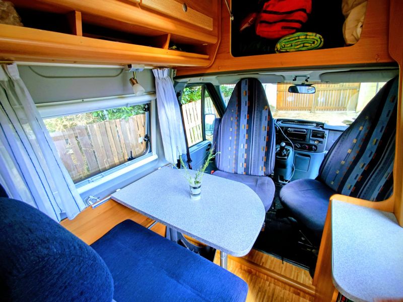 En venta Ford Transit (Dethleffs Pössl) Azul 2007 Córdoba foto 6