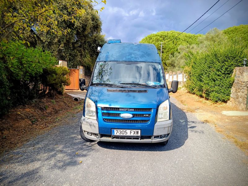 En venta Ford Transit (Dethleffs Pössl) Azul 2007 Córdoba foto 3