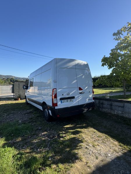 En venta Opel movano 2.3 130cv Blanco 2015 Asturias foto 3