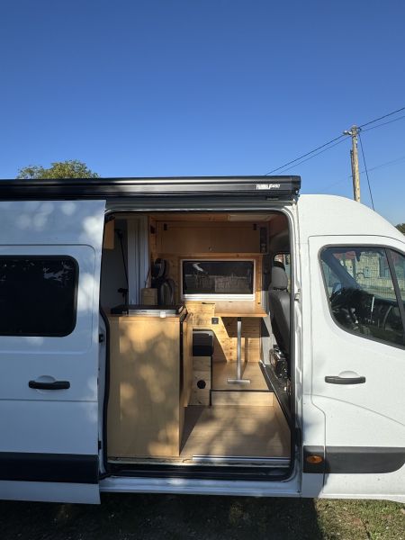 En venta Opel movano 2.3 130cv Blanco 2015 Asturias foto 8