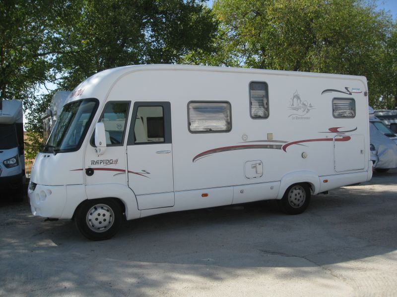 En venta Rapido Fiat rápido 963F integral, motor 2.8 cc de 146 CV Blanco 2005 Madrid foto 2